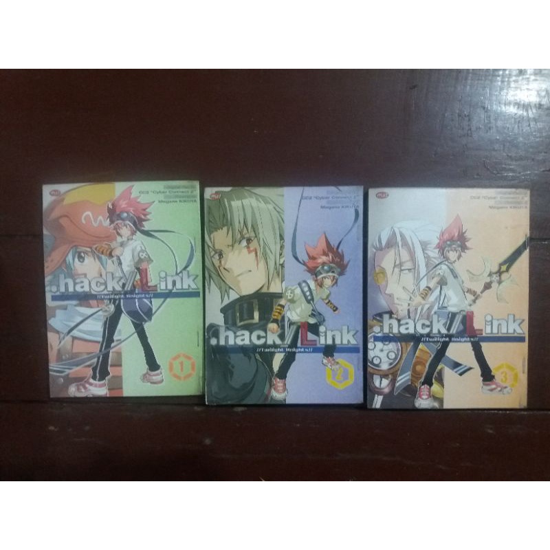 Komik HACK // LINK Vol 1-3