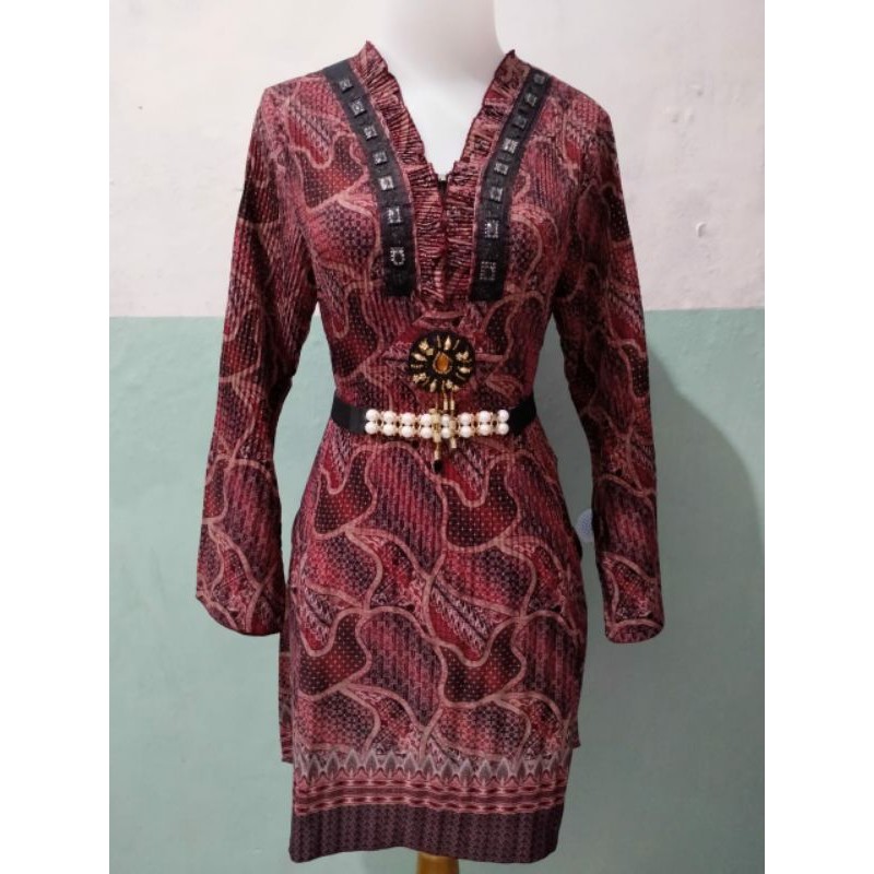Dress PLISKET MOTIF