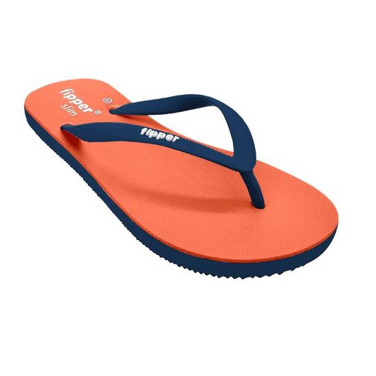 Sandal Fipper Slim Peach Blue Snorkel Original