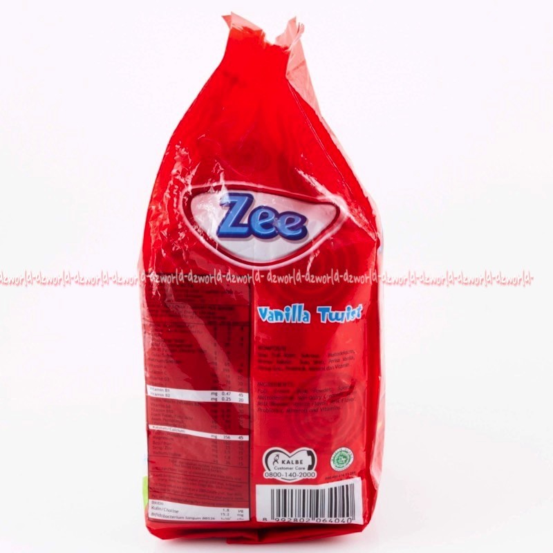 Zee Bag Vanilla Coklat 10Sachet Susu Zee Kemasan Sachet Vanila Pouch 10pcs Susu Zee Zii