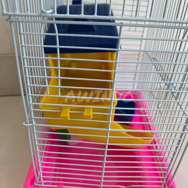 RUMAH KANDANG HEWAN TERNAK HAMSTER TIKUS KELINCI BINATANG ANIMAL CAGE BESI IMPORT ORIGINAL 12