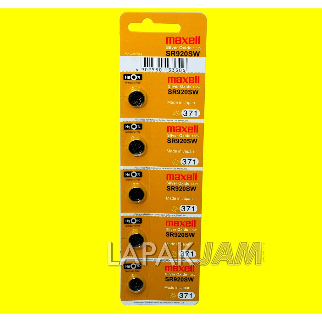 Batu Baterai / Batre Jam Tangan Maxel 920 Per 1 PCS Original Awet Best Seller