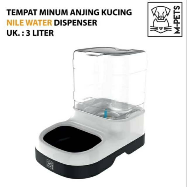M-Pets Nile Water Dispenser 3 Liter/Tempat Minum Anjing Kucing