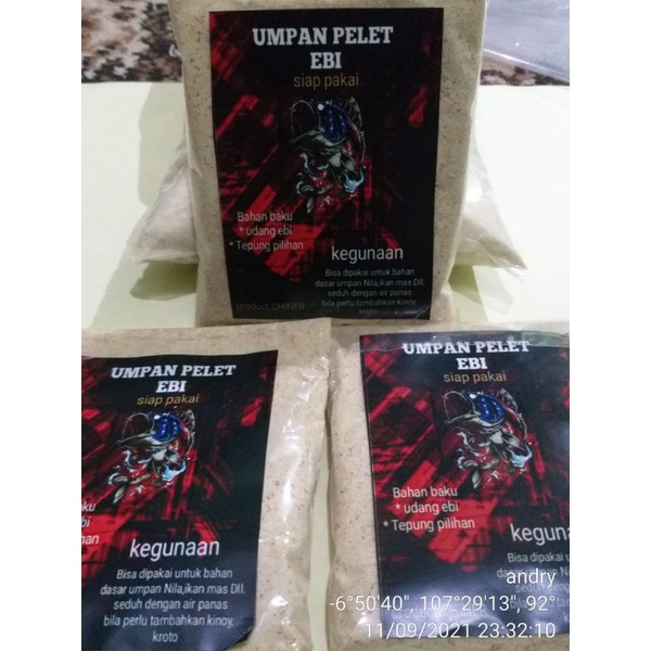 umpan pancing ikan mas / nila