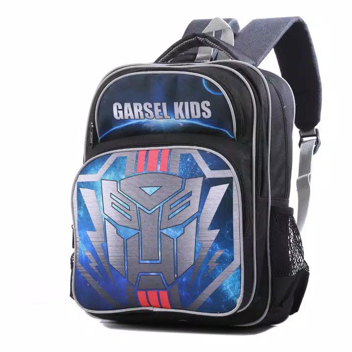 Tas ransel anak sekolah transformer Garsel