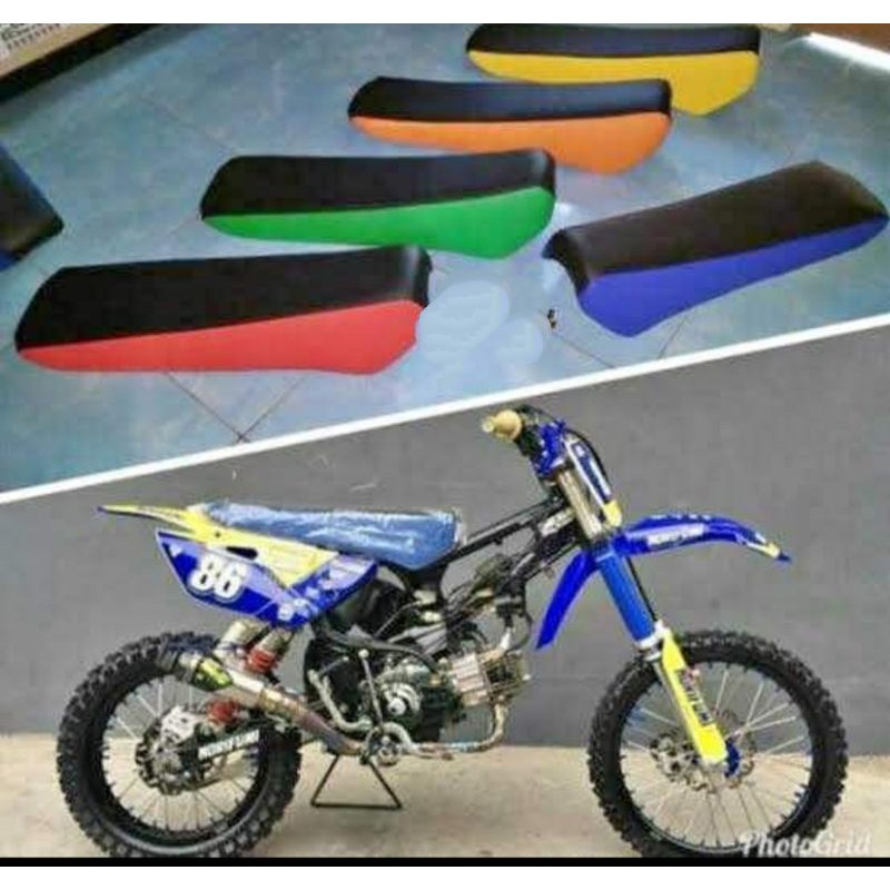 Jok trail bebek GTX standar body yz 85 grasstrack kx 85 motocross