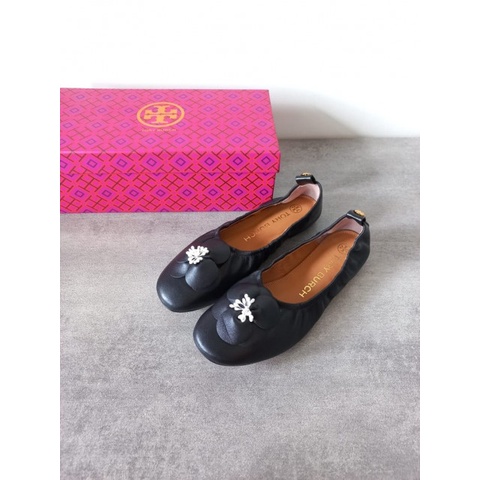 SEPATU WANITA TB FLOWER BALLET FLAT SHOES