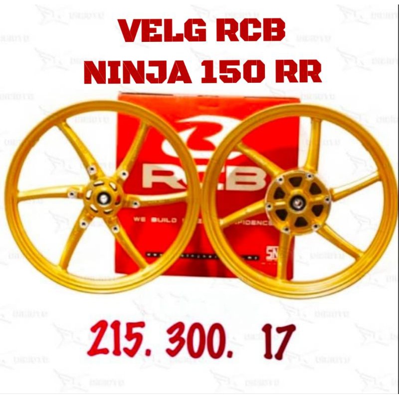 Jual Velg Rcb Racing Boy Ninja Rr Ninja Rr Gold Original Shopee Indonesia