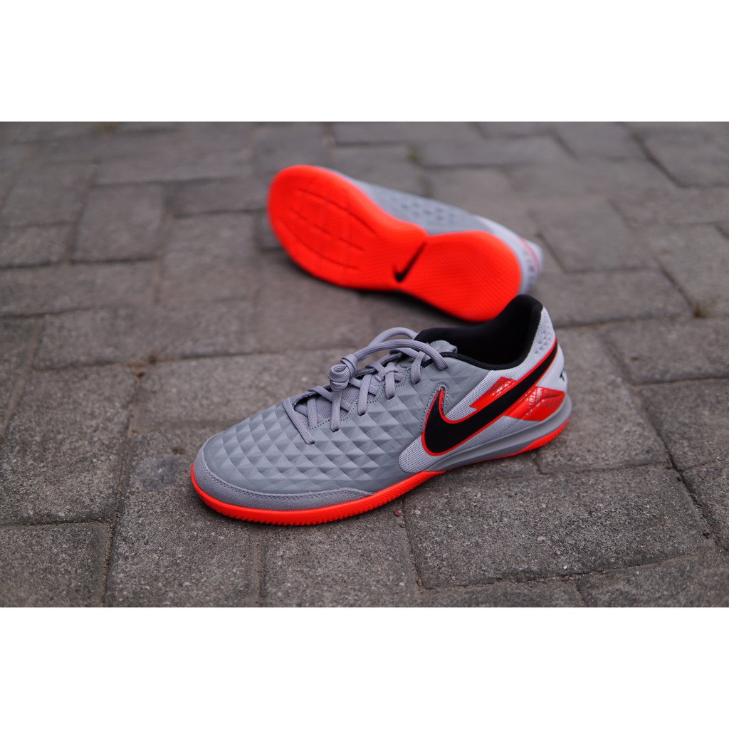 Sepatu Futsal Nike Tiempo Legend 8 Academy IC - Bomber Grey  Original | Nike Tiempo