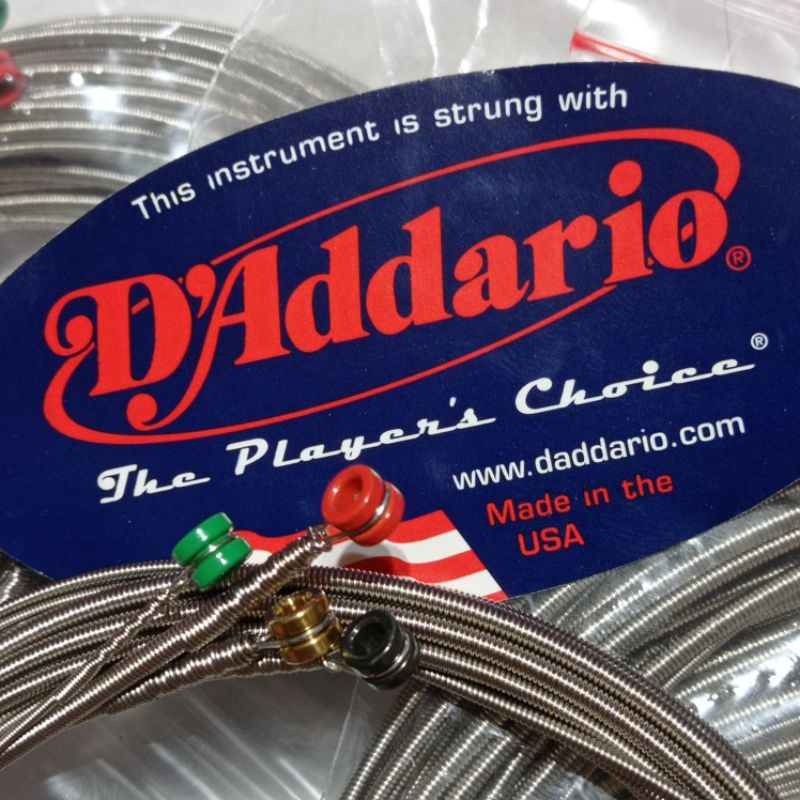 Senar Bass D Addario 4 5 String Original Senar Bass Addario Original Senar Addario Original