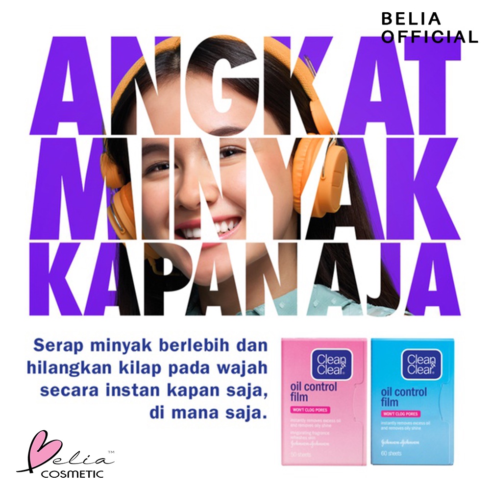 ❤ BELIA ❤  CLEAN &amp; CLEAR Facial Wash | Cleanser | Toner | Oil Control | Face Paper | Film | Moisturizer | Micellar | Foam | Foaming for Men (✔BPOM)