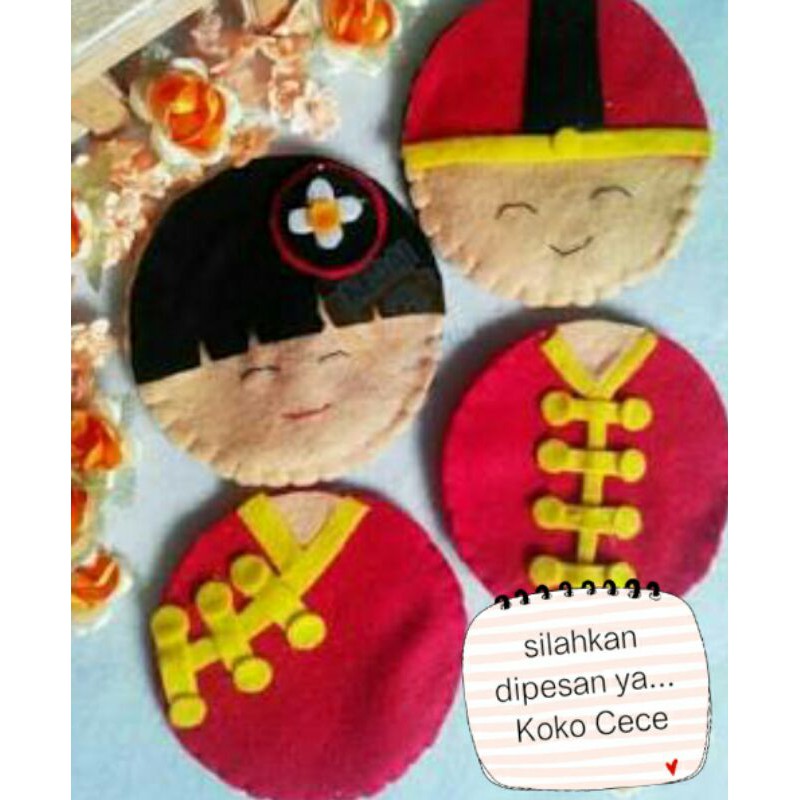 

Angpao flanel tahun baru Cina
