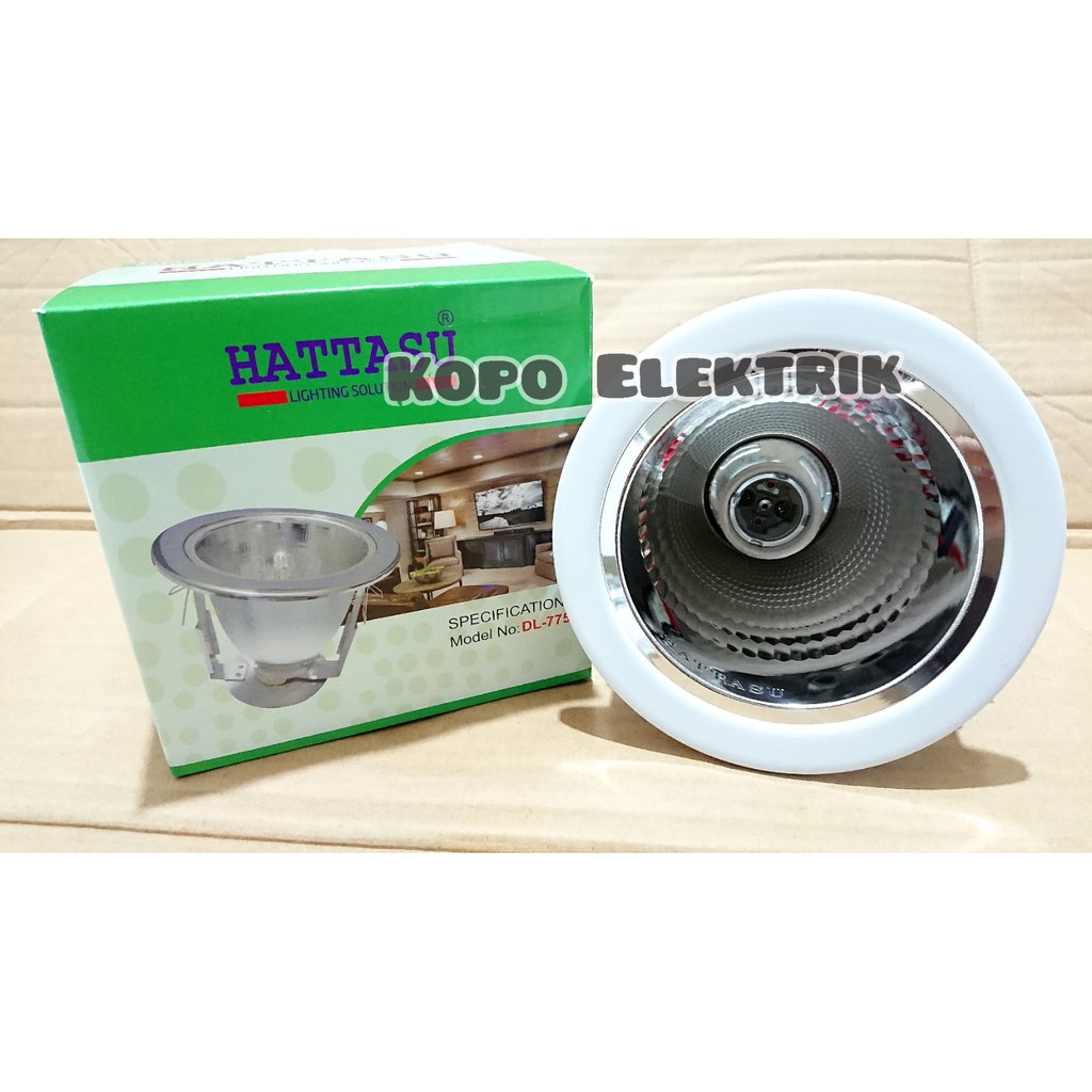 Downlight 4 inch Rumah Lampu White