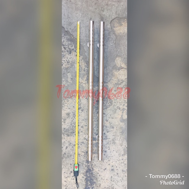 Handle pintu pegangan pintu gagang pintu bulat suling stainless minimalis 100 cm murah bagus