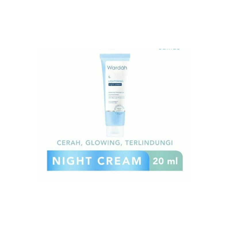 Wardah Lightening Night Cream AdvancedNiacinamide 20 MI