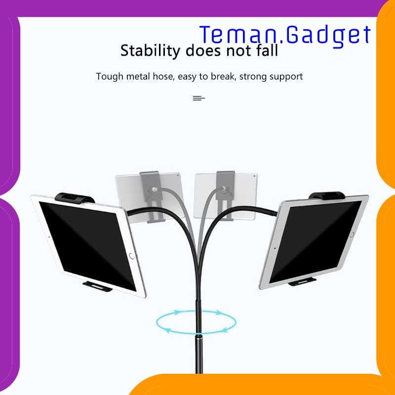 TG-BD044 KARWEN FLOOR STAND DUDUKAN SMARTPHONE IPAD HOLDER ROTATING - GH027