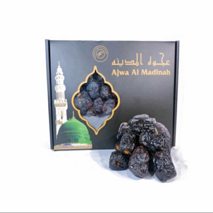 

kurma ajwa 1kg/kurma ajwa madinah 1kg/kurma nabi grade A kemasan 1kg