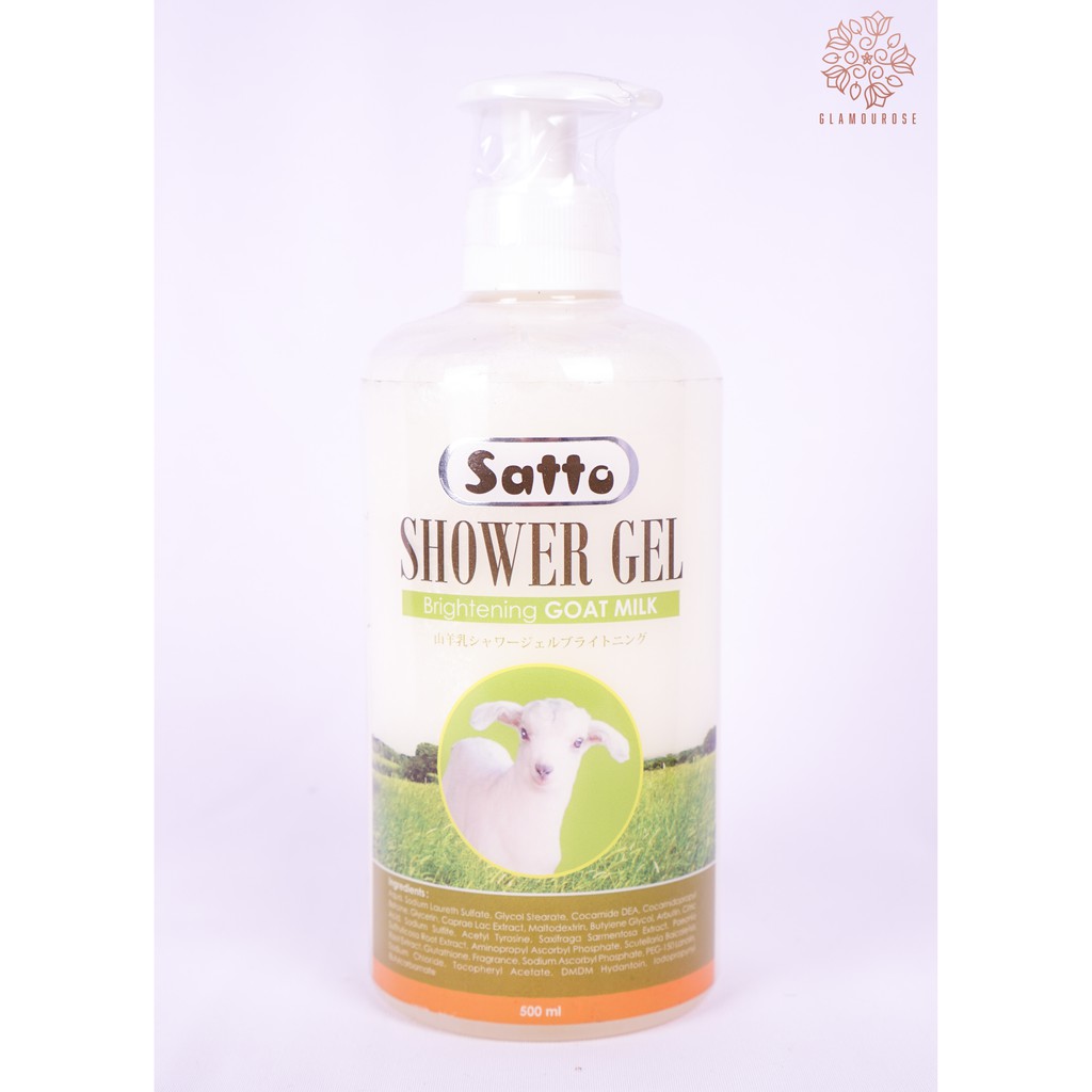 Satto Shower Gel Brightening  500ml (PUMP)