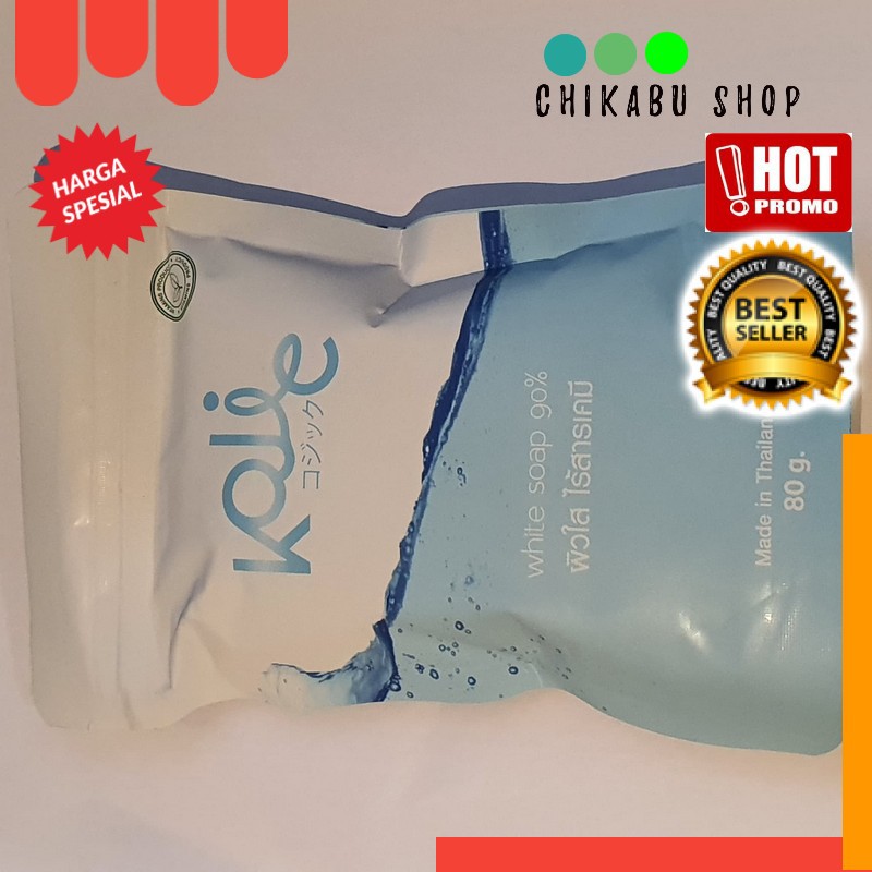 KOJIC WHITE SOAP PLANKTON SABUN PEMUTIH BADAN ORIGINAL THAILAND