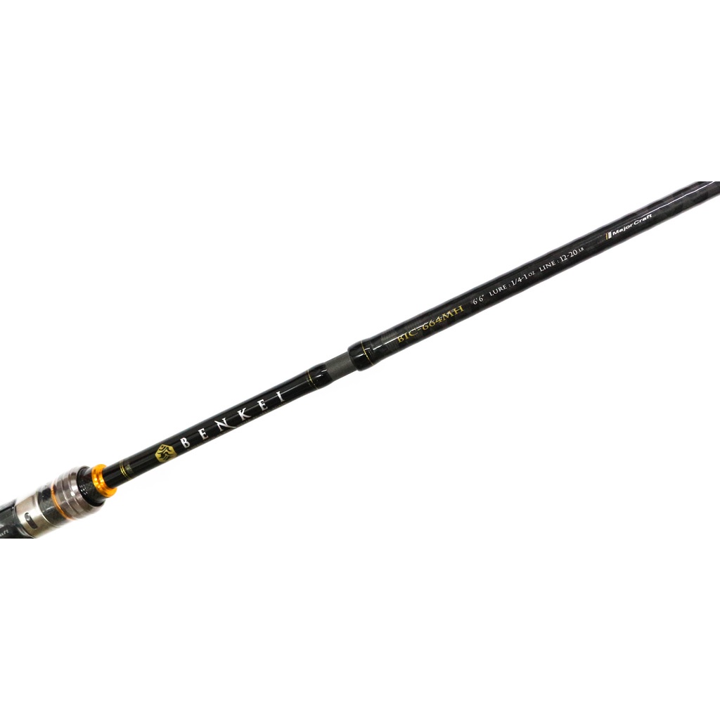 Major Craft Benkei Series Baitcast Rod BIC 664 MH Travel Rod (7711)