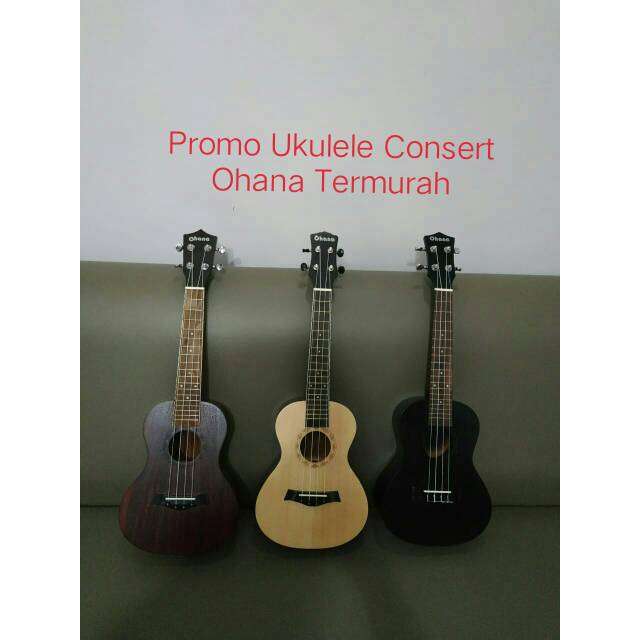 Ukulele Ohana Concert series Original Termurah dan ongkir termurah