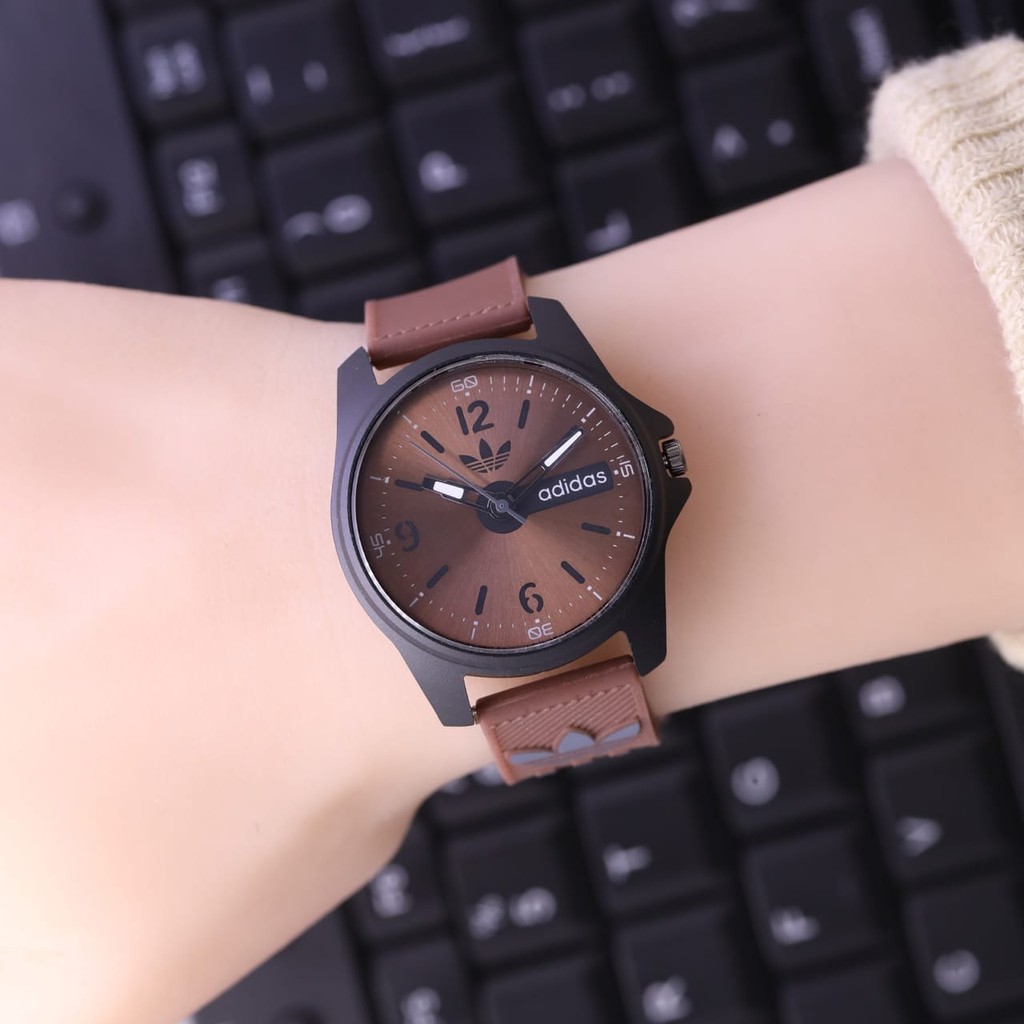 Grosiran Jam Tangan Pria / Wanita (Unisex) 32259TL Analog Tali Rubber Free Baterai (COD)