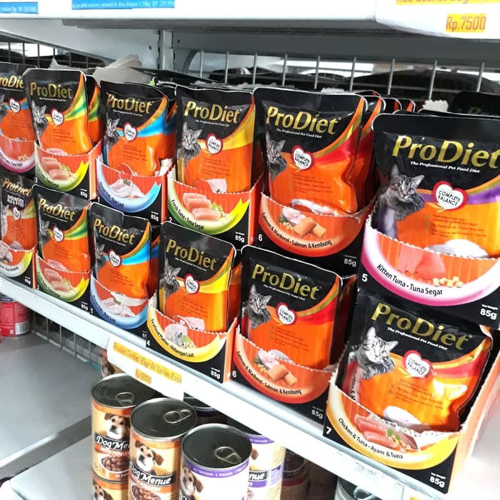 Makakana Basah Kucing Sachet PRODIET 85gr