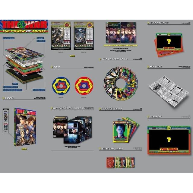 [SEALED] Album EXO The War The Power Of Music
