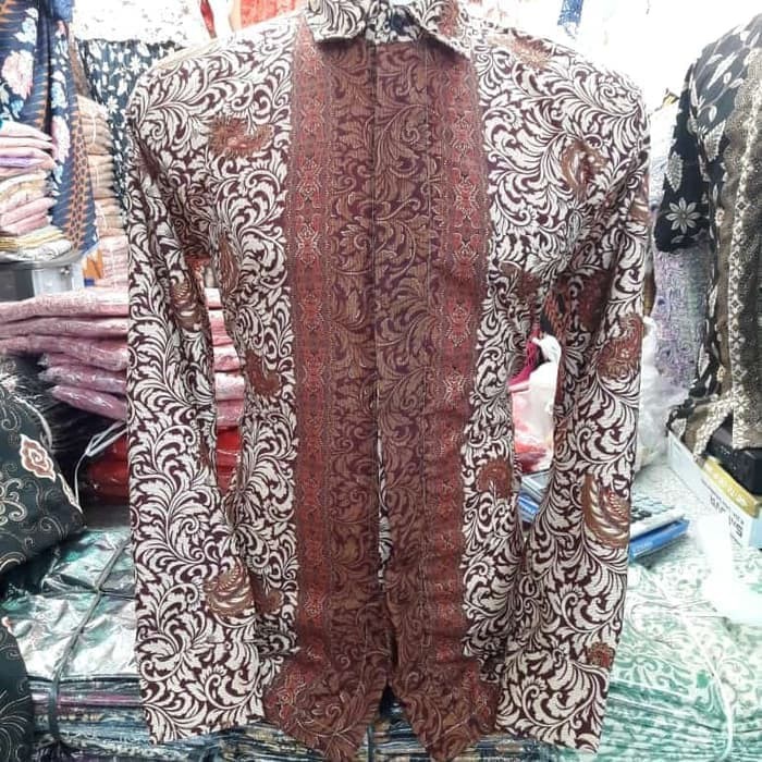 kemeja batik lengan panjang termurahhh