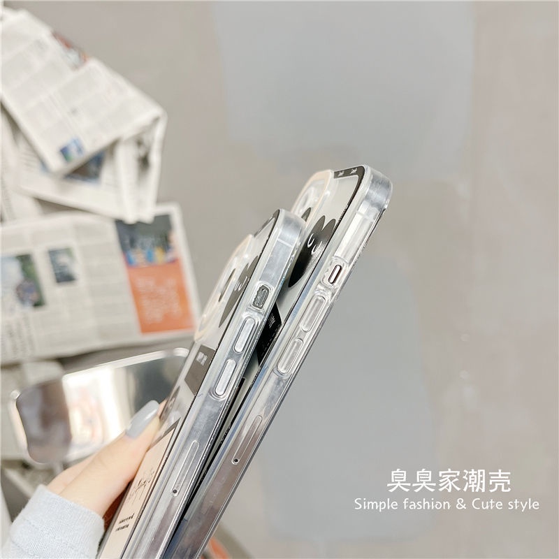 Casing Ponsel Untuk iPhone 11 12 Pro Max 12Pro XR XsMax 7 8 SE 2020 8 Plus 11Pro Label Cinta, Kartun Berbentuk Hati Casing Ponsel Silikon Casing Tahan Guncangan Hs5gvaw