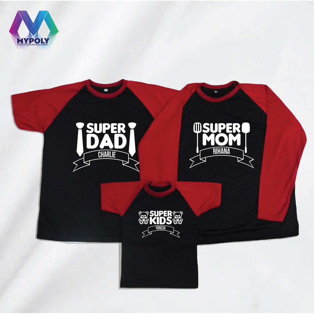 Kaos Couple Bisa Cetak Nama Kaos Keluarga Baju Couple Kaos