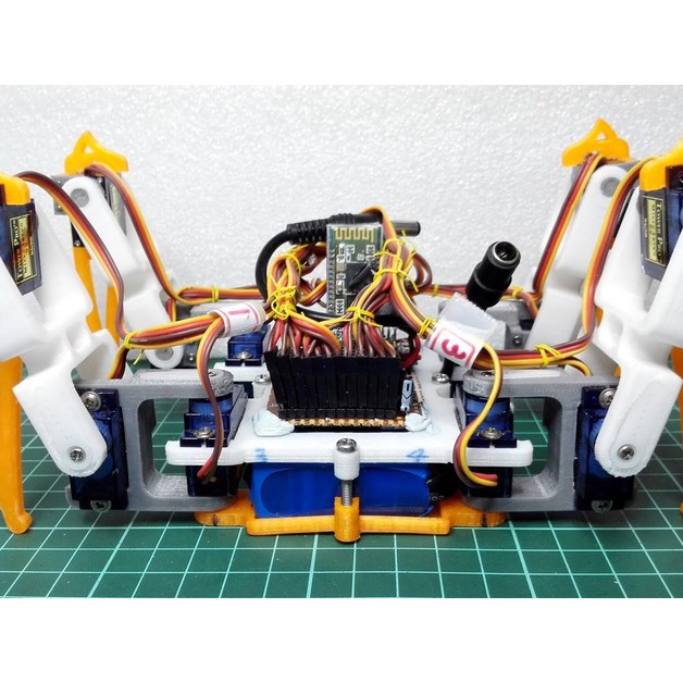 Spider Laba Laba Robot Arduino (Kit Only) - 3d printing