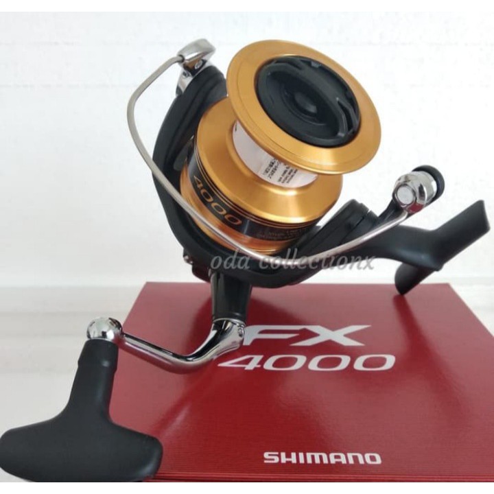 reel shimano FX 4000 drag 8.5 kg 3bb  one way new 2019 katrol fishing made malaysia