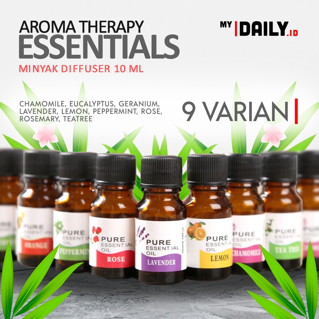 Beli 4 Diskon Minyak Esensial Aromaterapi Oil Essential Aromatherapy Pengharum Ruangan 10ml Shopee Indonesia