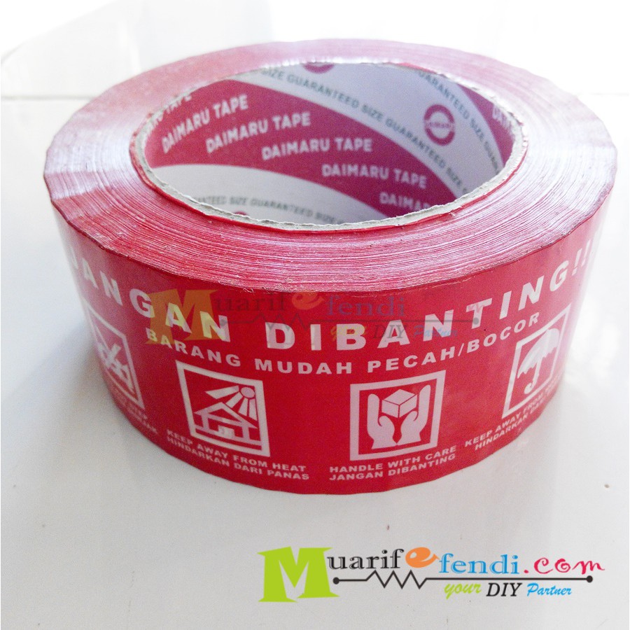 

Lakban ISolasi DAIMARU Jangan Dibanting SUPER TEBAL