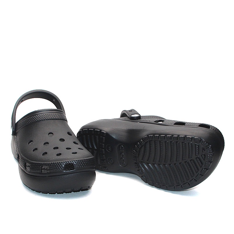 Sandal Crocs Classic Platform Clog / Sandal Karet / Sandal Anti Air / Sandal Pria 206750]