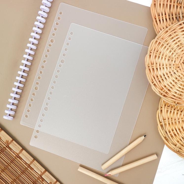 

Hot Sale--DIY Minimalist Binder Cover 2pcs B5 A5