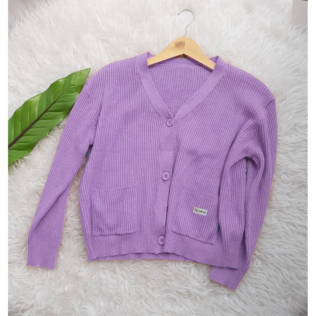CARDY RINGGO  - CARDI PULL BEAR - LAVELLA CARDIGAN-2