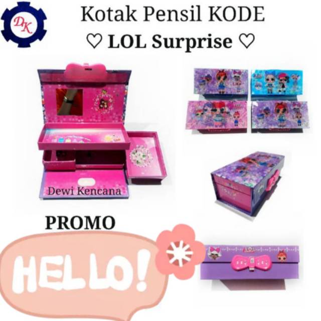

Kotak Pensil Kode LOL Surprise
