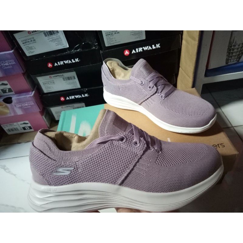 ORI Sale 70% Skechers YOU slip on 132018/MVE Ungu