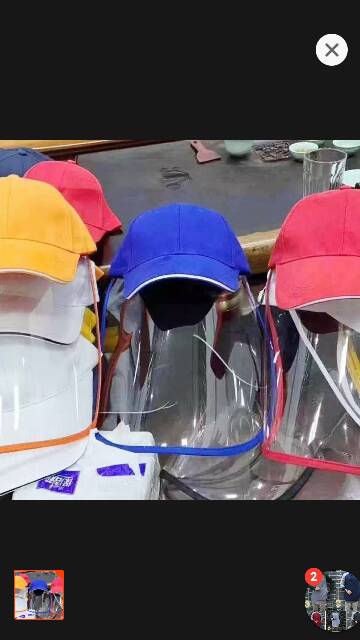 Topi saja cowo &amp; cewe tanpa face shield base ball bisa COD