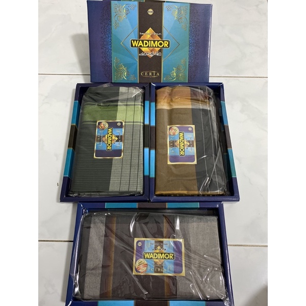 Sarung sholat WADIMOR  laki laki pria dewasa