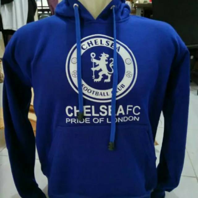 Hoodie Zipper Jumper Jaket Chelsea FC