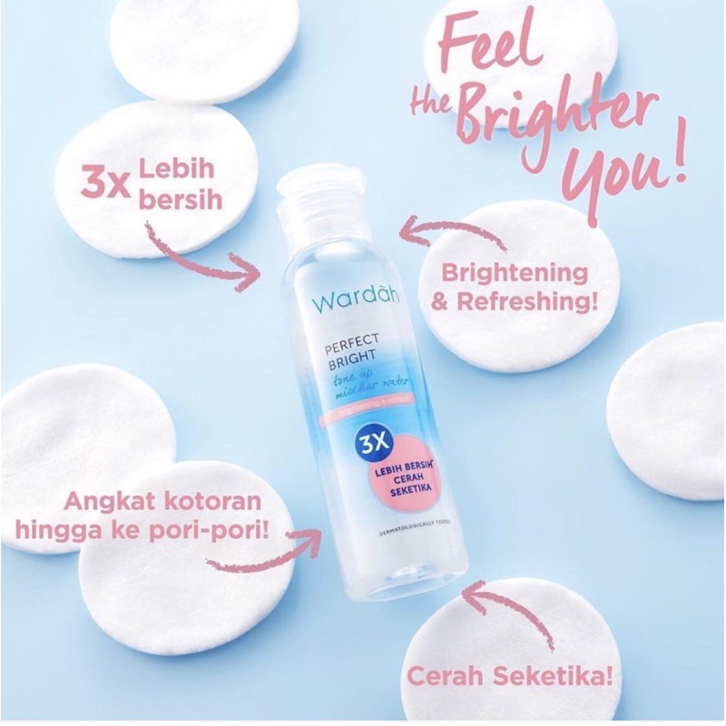 Wardah Perfect Bright Tone Up Micellar Water