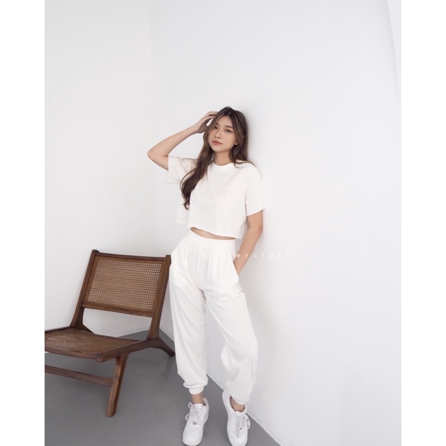 Kimbab jogger set / set jogger / celana jogger wanita-4