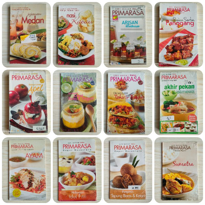 promo resep masakan primarasa original &amp; baru full color
