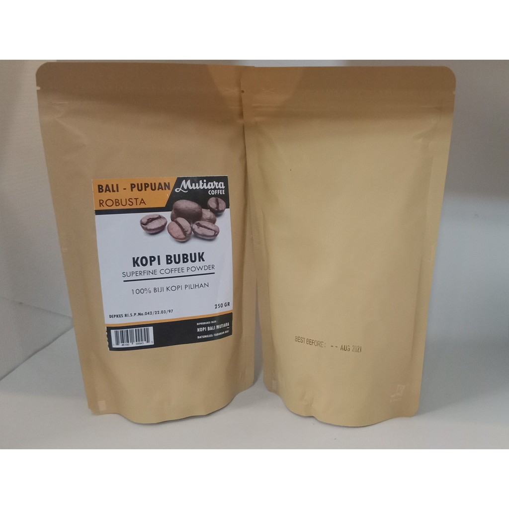 KOPI BALI ROBUSTA, PUPUAN - 250 GRAM