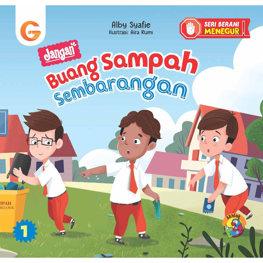 Seri Anak Berani Menegur Jangan Buang Sampah Sembarangan Shopee Indonesia