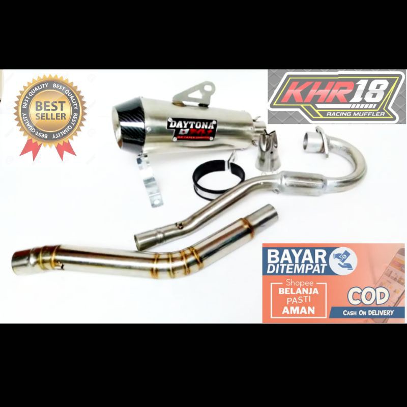 Knalpot crf150 DAYTONA KLX,D-TRACKER