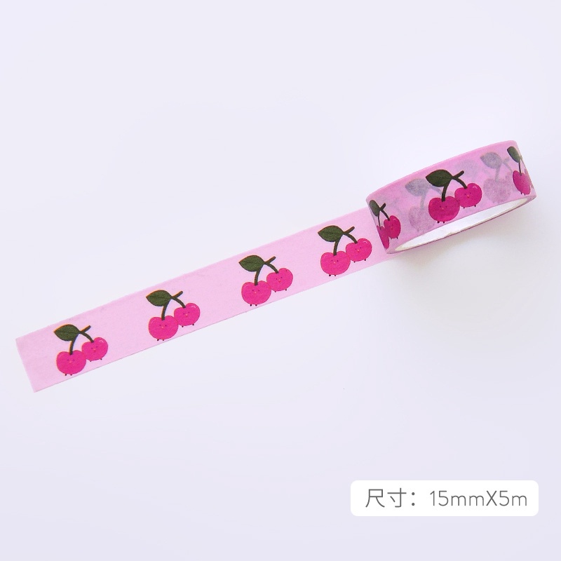 Cartoon Animal Flower Washi Tape Scrapbook Sticker Flower Masking Tape School Supply